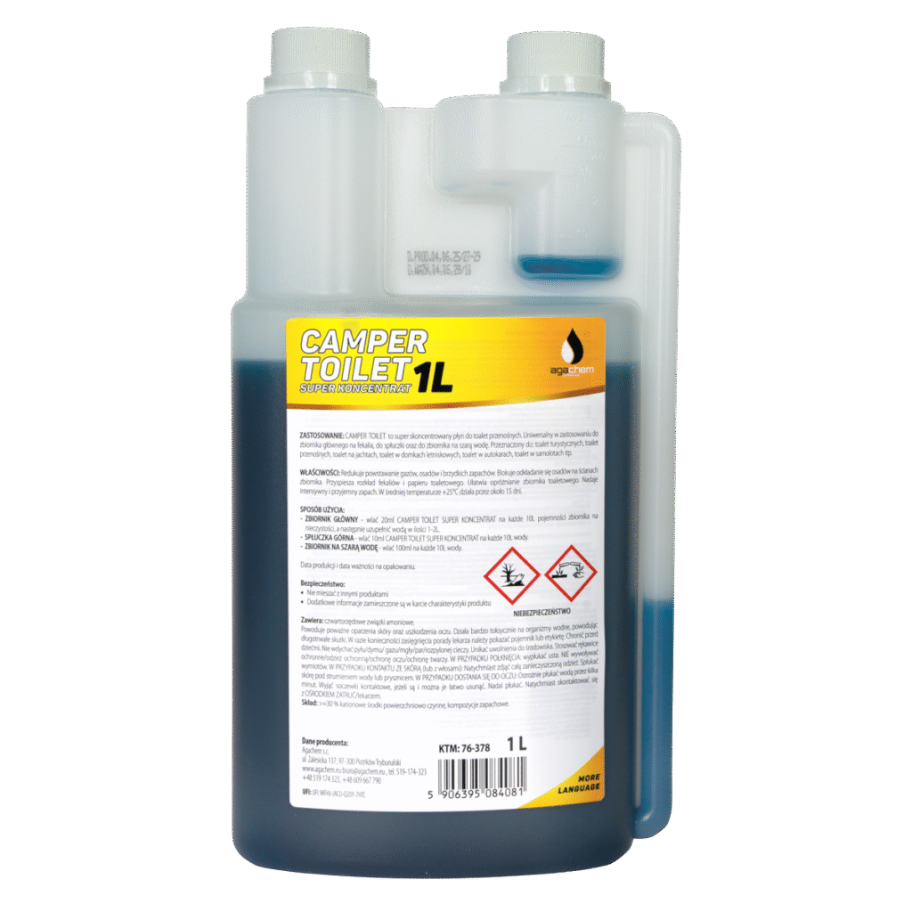 Płyn 3w1 Camper Toilet 1L Agachem